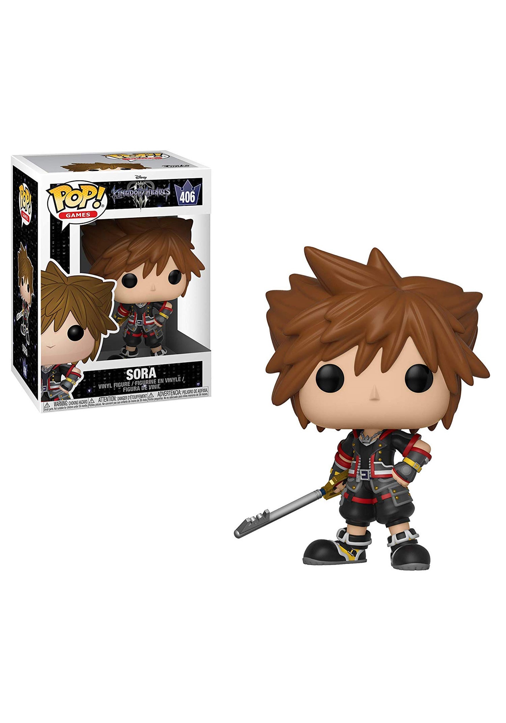 sora kingdom hearts 3 action figure