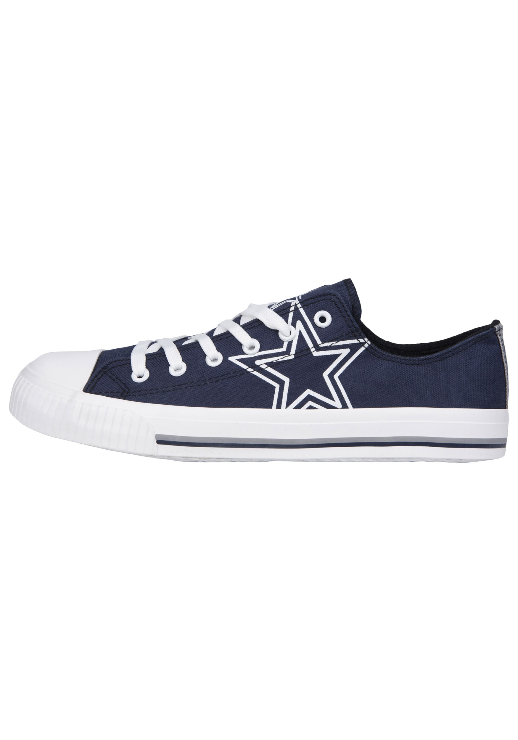 Dallas Cowboys Low Top Canvas Youth Shoes