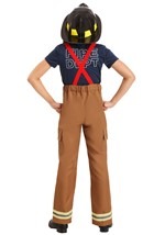 Fire Fighters Captain Girls Costume Alt 1