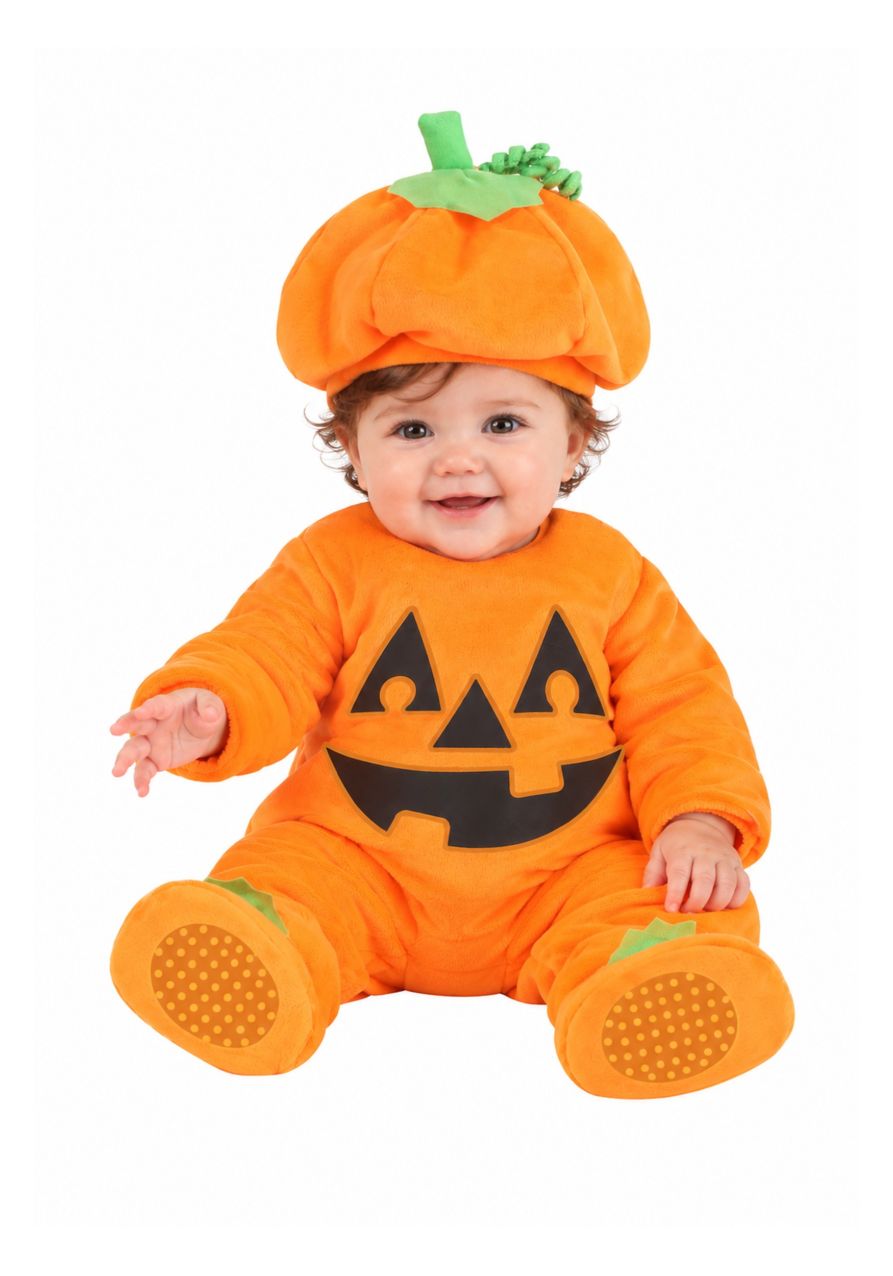 Orange Pumpkin Infant Costume