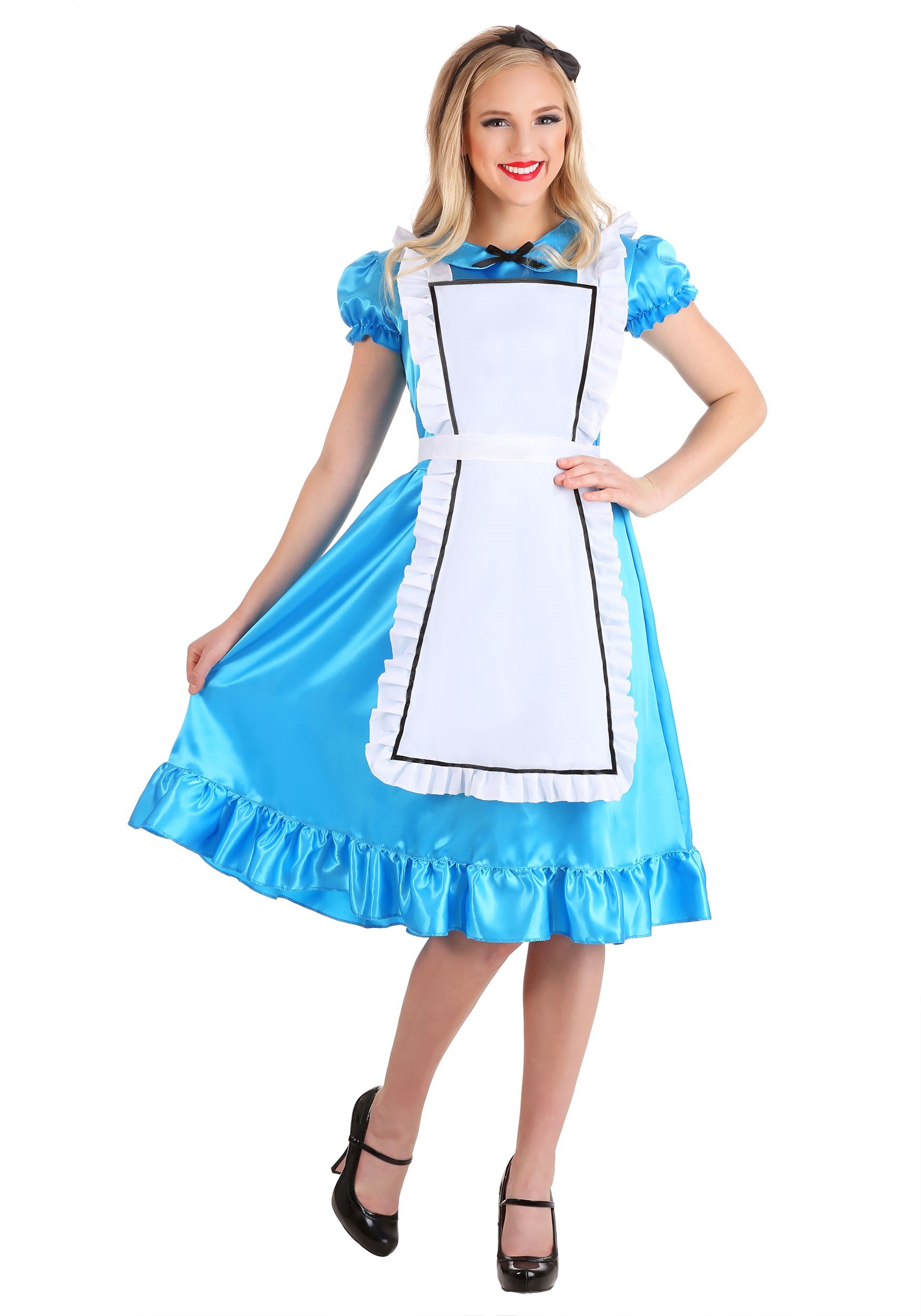 Womens Wonderful Alice Costume Dress