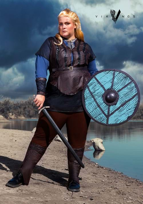 Vikings Womens Plus Size Lagertha Lothbrok Costume