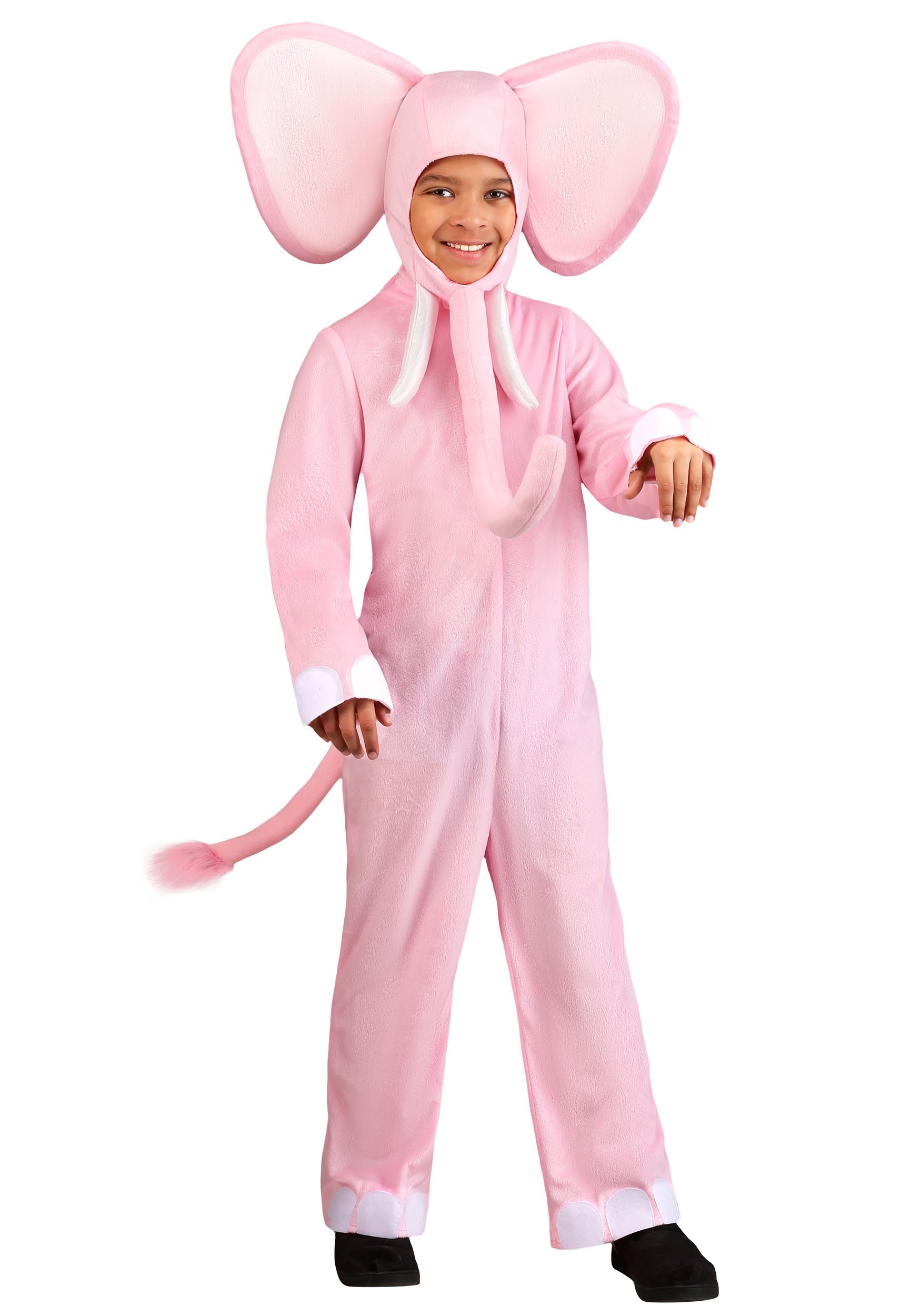 Photos - Fancy Dress Pink Elephant FUN Costumes Kids  Costume Pink/White FUN0873CH 