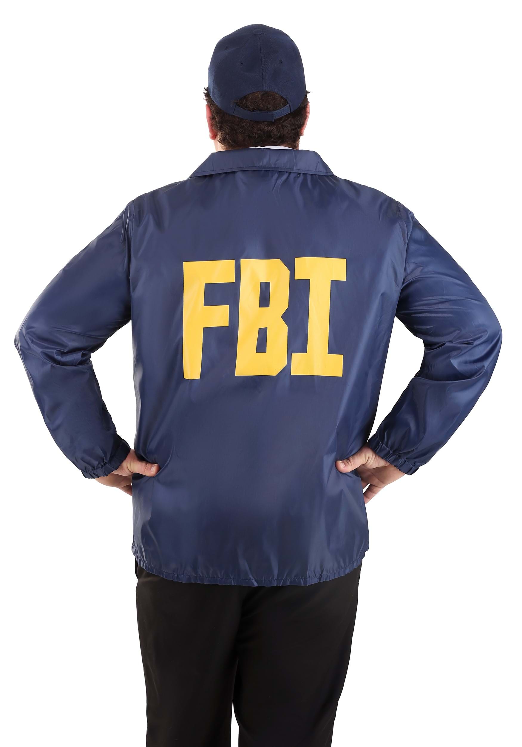 Estimate Advance sale faint FBI Costume For Adults