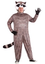 Realistic Raccoon Plus Size Costume Alt 2