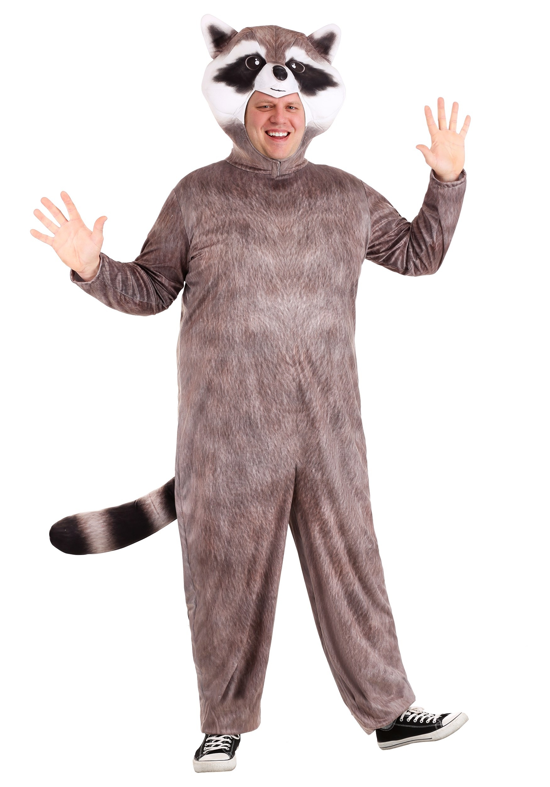 Exclusive Plus Size Realistic Raccoon Costume | Animal Costumes