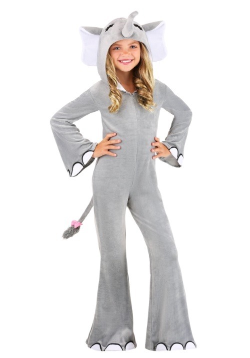 Girl's Wild Elephant Costume