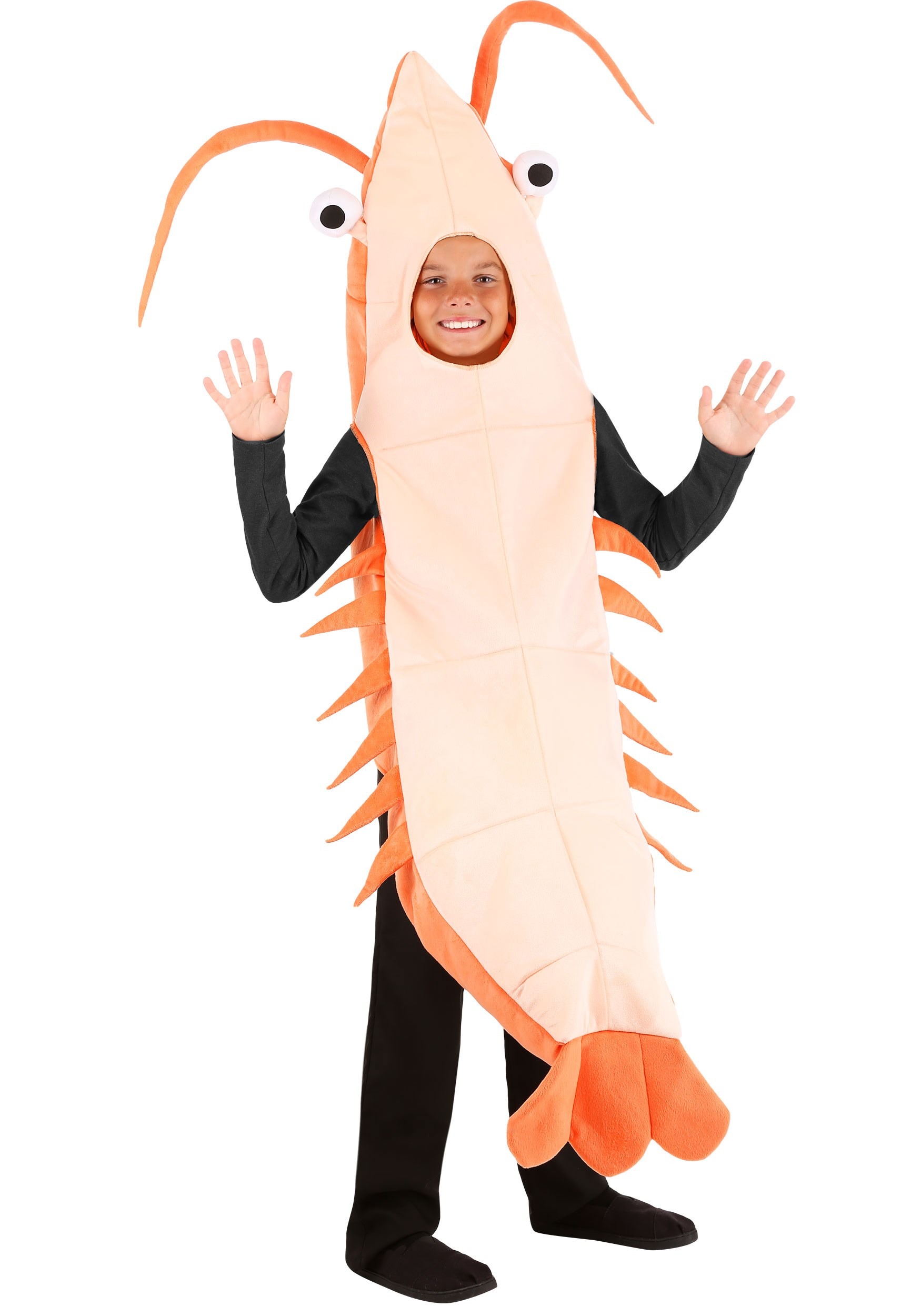 Photos - Fancy Dress FUN Costumes Shrimp Kid's Costume Pink/Orange FUN0868CH