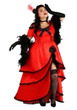 Plus Size Womens Sassy Showgirl Costume