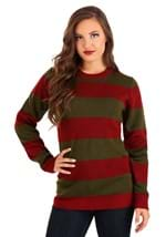 Adult Striped Nightmare on Elm Street Freddy Sweater Alt 1