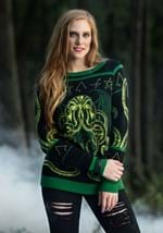 Rage of Cthulhu Adult Ugly Halloween Sweater Alt 9