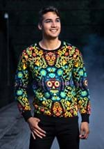 Sugar Skull Ugly Halloween Sweater for Adults Alt 9