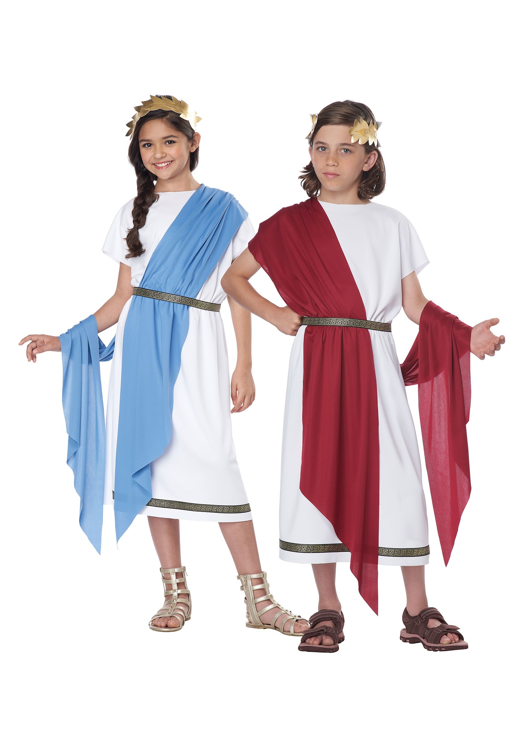 Photos - Fancy Dress California Costume Collection Party Toga Child Costume Red/Blue/Wh 