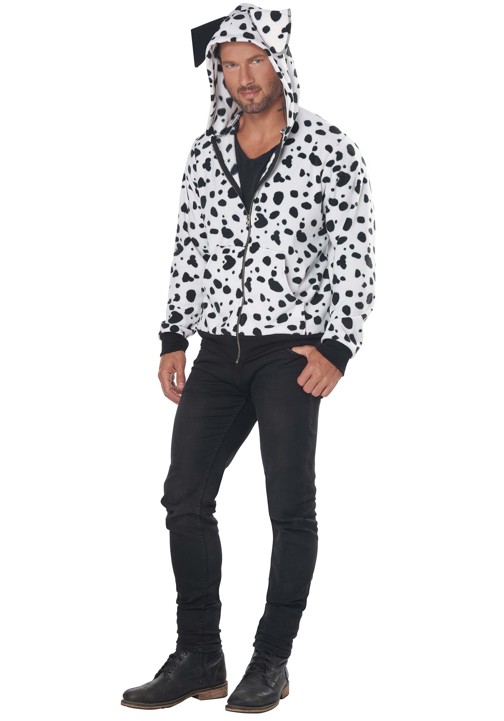 Dalmatian Men's Hoodie Costume