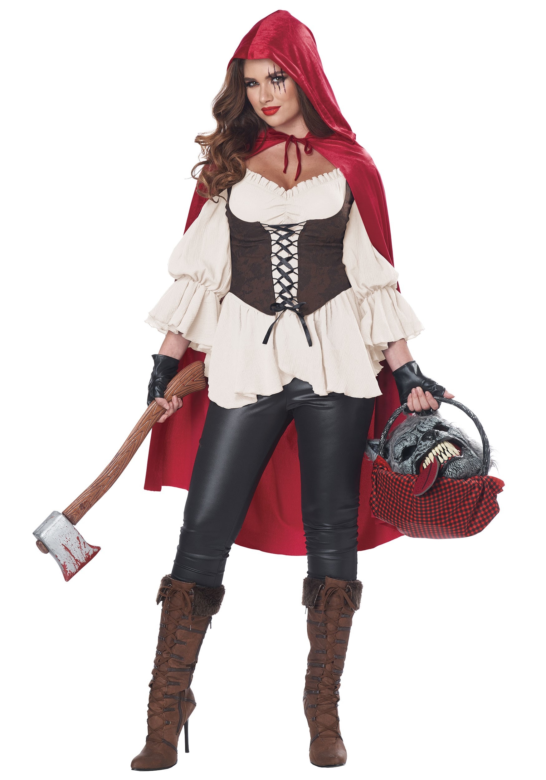 Aint Afraid of No Wolf Costume for Womens