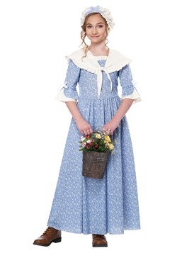 Girls Colonial Village Costume