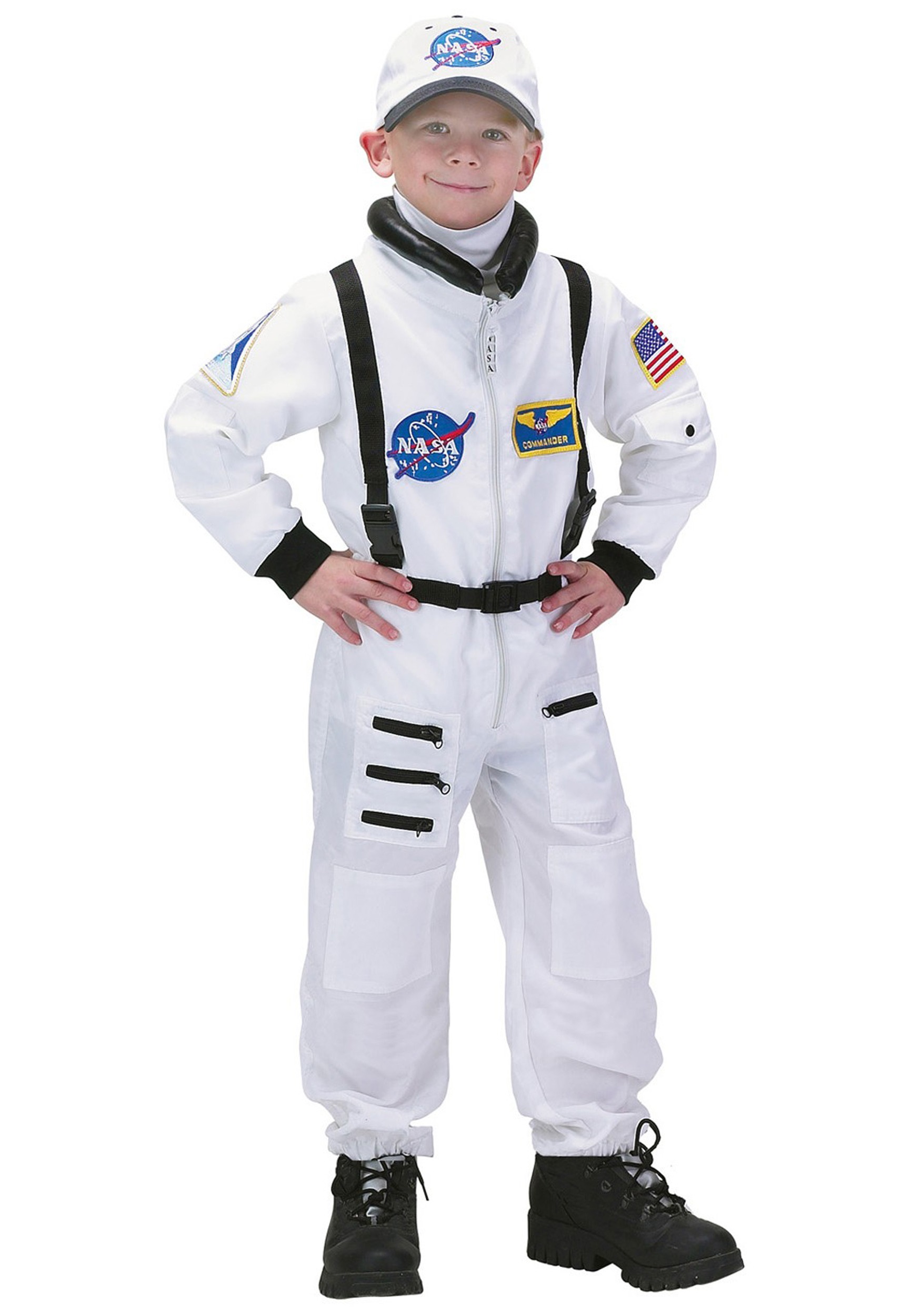 NASA ASTRONAUT SPACESUIT 2-Sided KIDS T-Shirt Easy Halloween Costume S-XL 