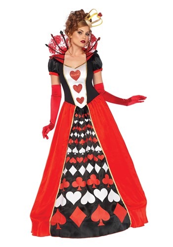 Women's Plus Size Deluxe Queen of Hearts Costume