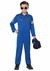 NASA Child Blue Jumpsuit Costume Alt 1