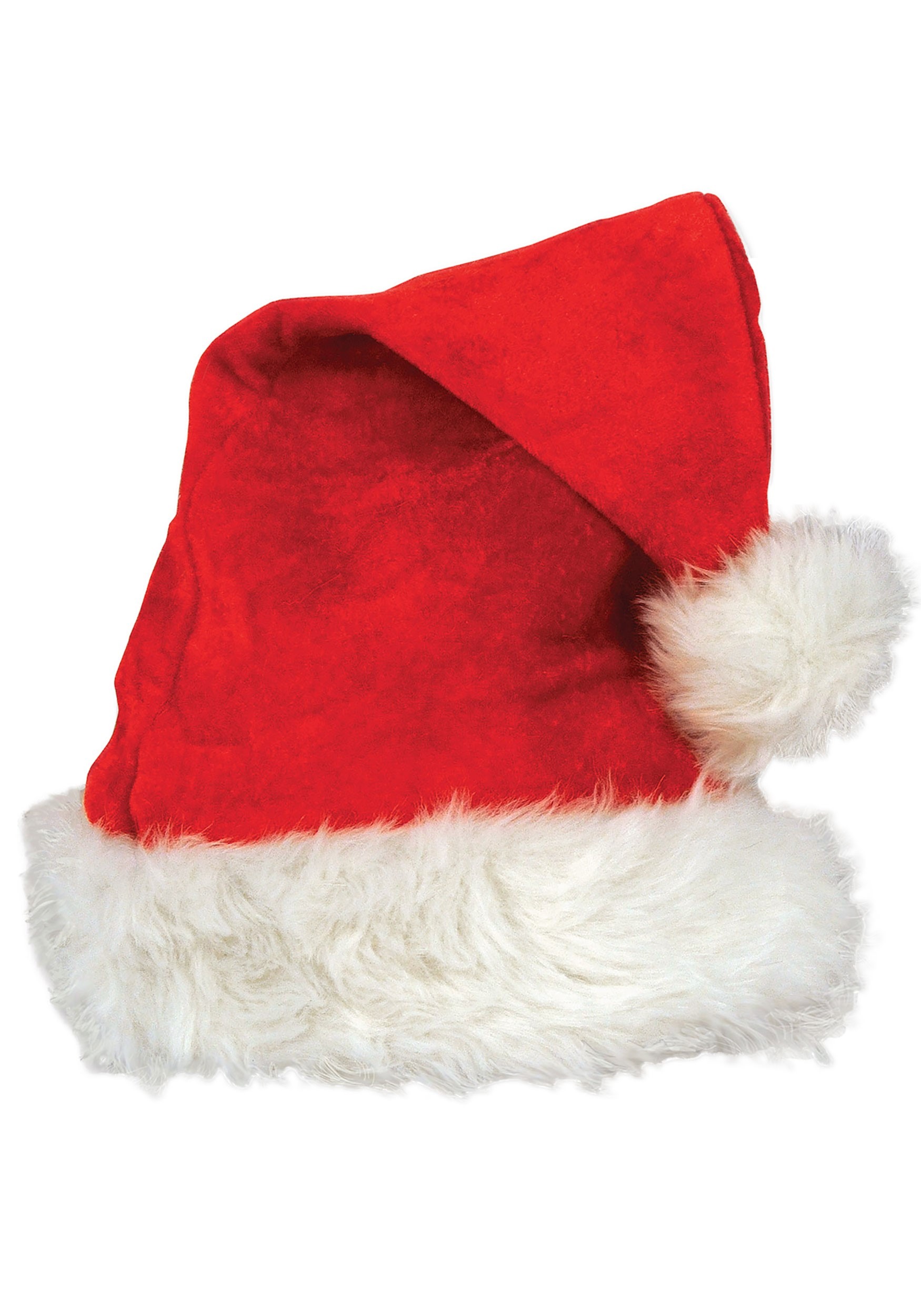 Velvet Santa Deluxe Costume Hat