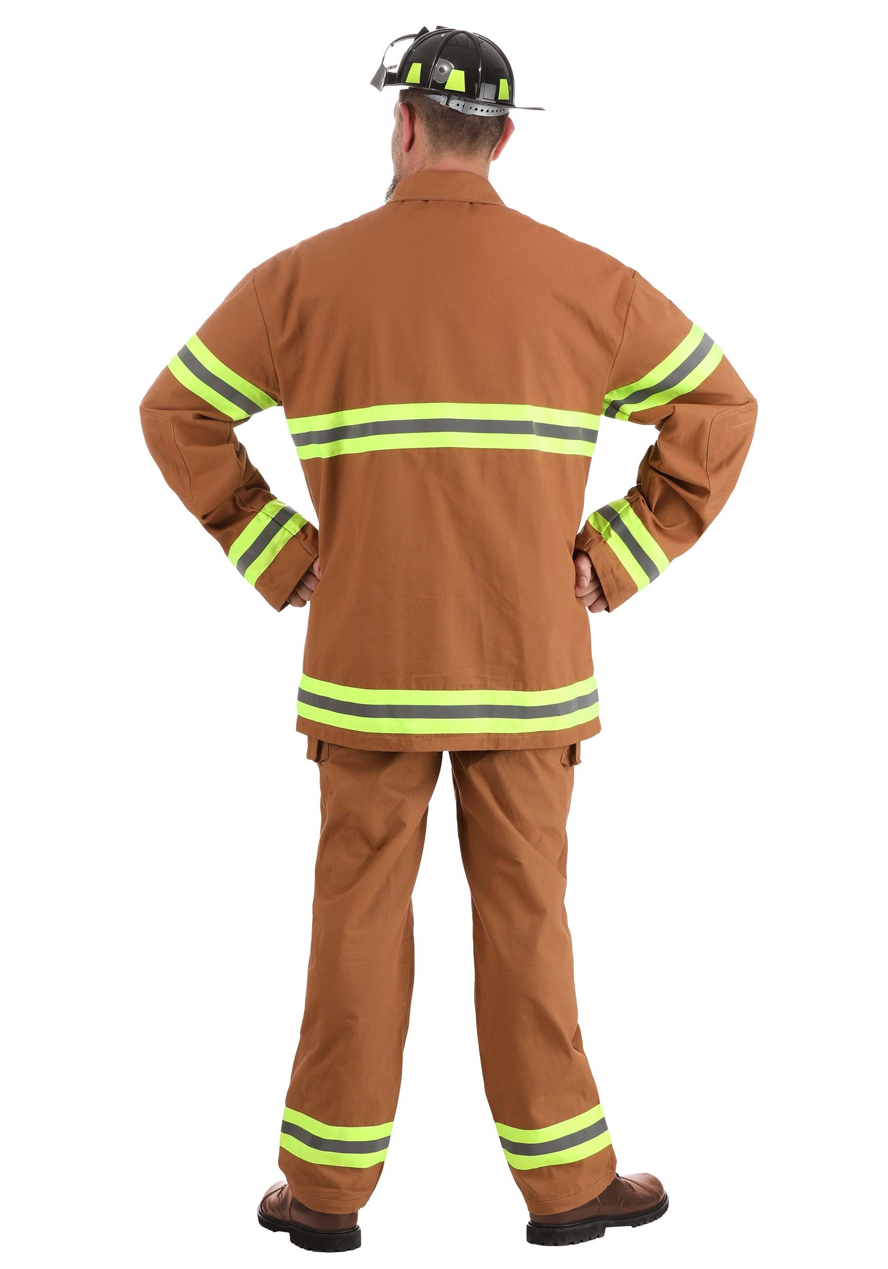 Realistic Firefighter Costume For Men