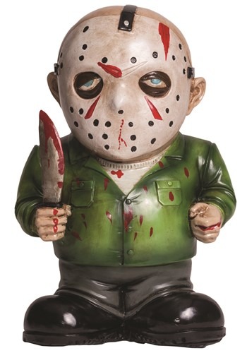 Friday the 13th Jason Voorhees Lawn Gnome Prop
