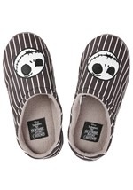 Nightmare Before Christmas Jack Striped Men's Slippers alt1