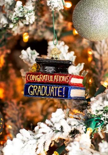 Congrats Graduate Glass Blown Ornament