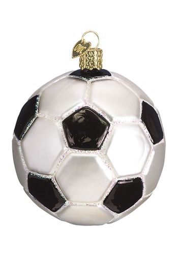 Soccer Ball Glass Blown Ornament