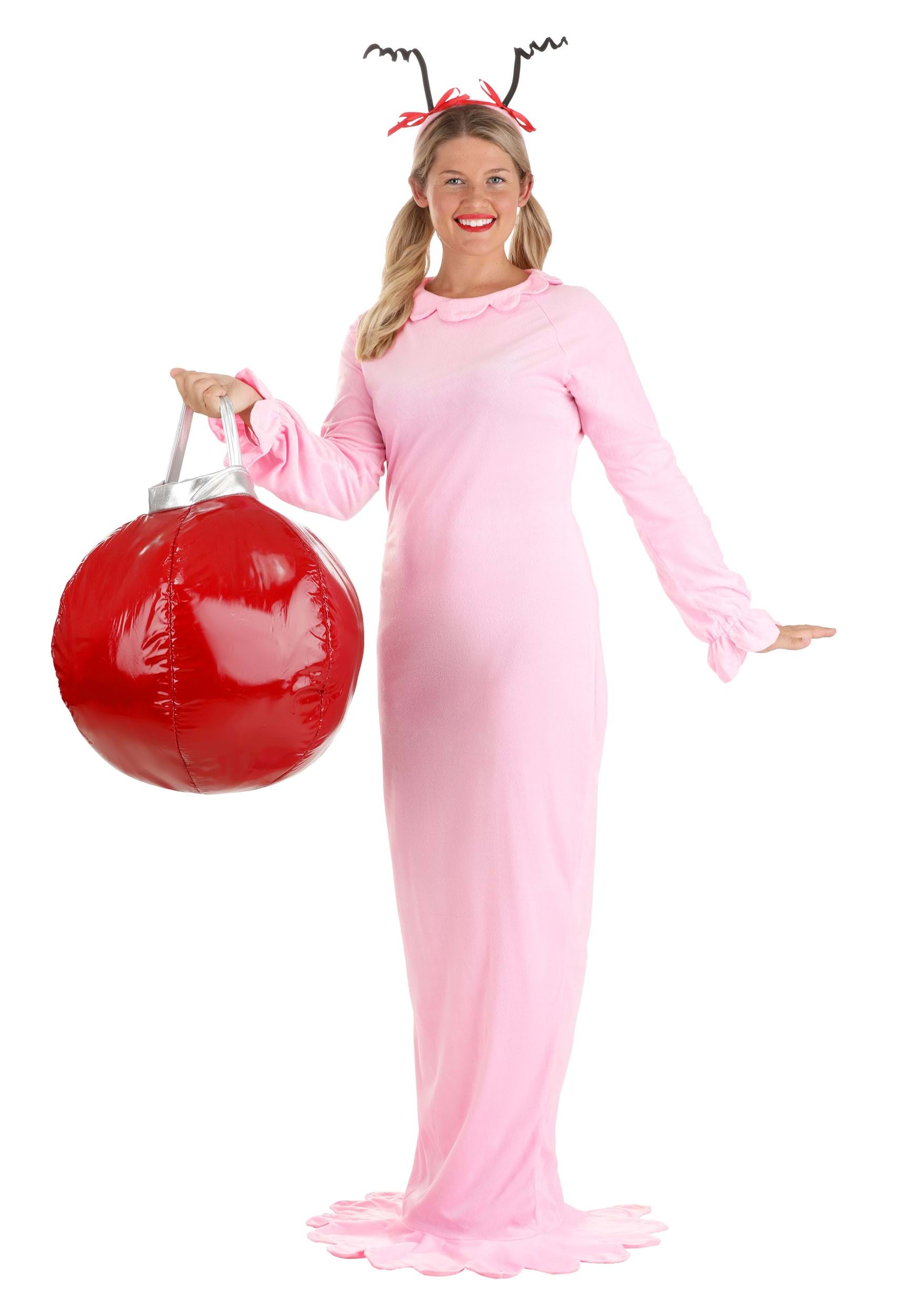Womens Dr. Seuss Classic Cindy Lou Who Costume | How the Grinch Stole Christmas Costumes