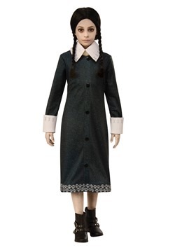 Kids The Addams Family Wednesday Costume