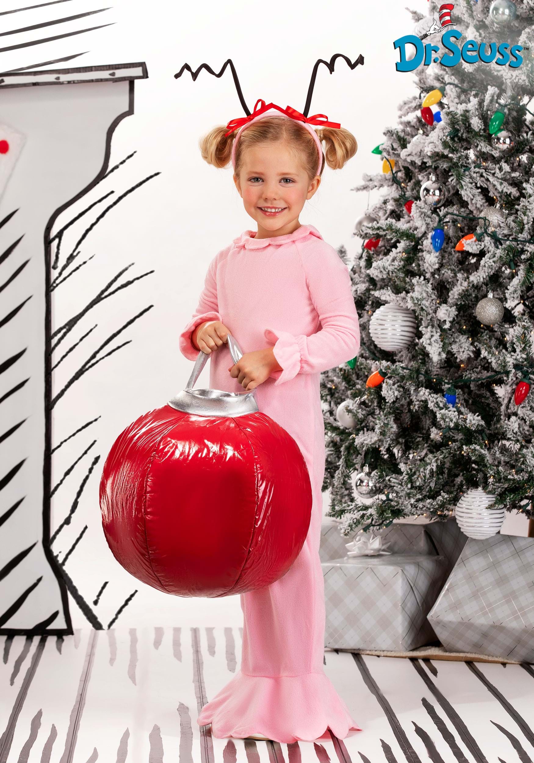 Dr. Seuss Grinch Kid's Open Face Costume