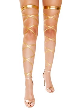 Goddess Gold Leg Wraps