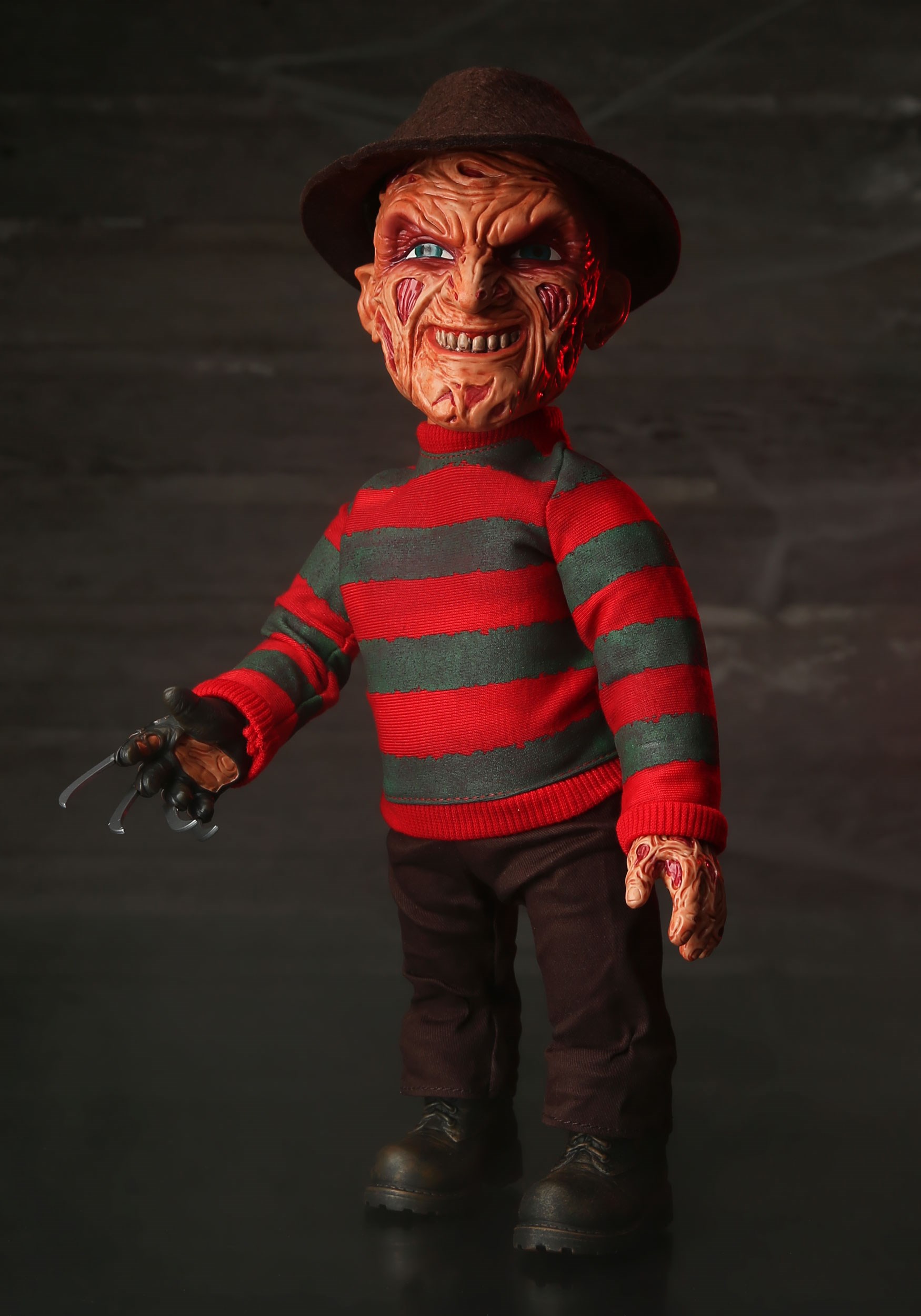 Mezco Living Dead Dolls A Nightmare on Elm Street Freddy Krueger 10-Inch Talking Figure
