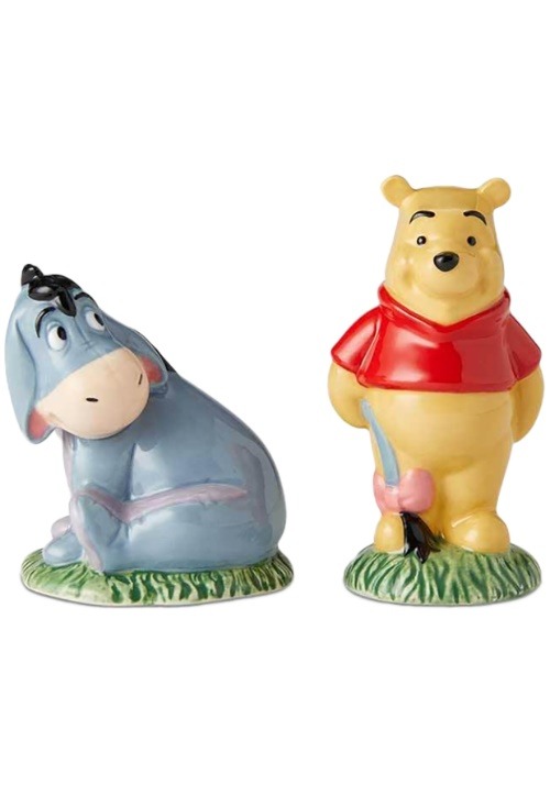 Winnie the Pooh w Eeyore Salt Pepper Shaker Set