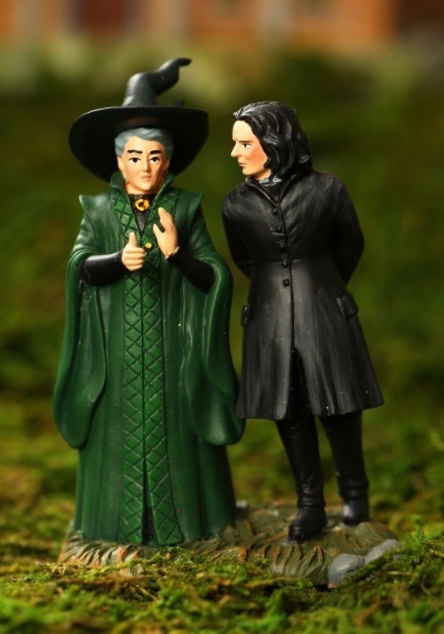 Department 56 Harry Potter Snape & McGonagall Figurine