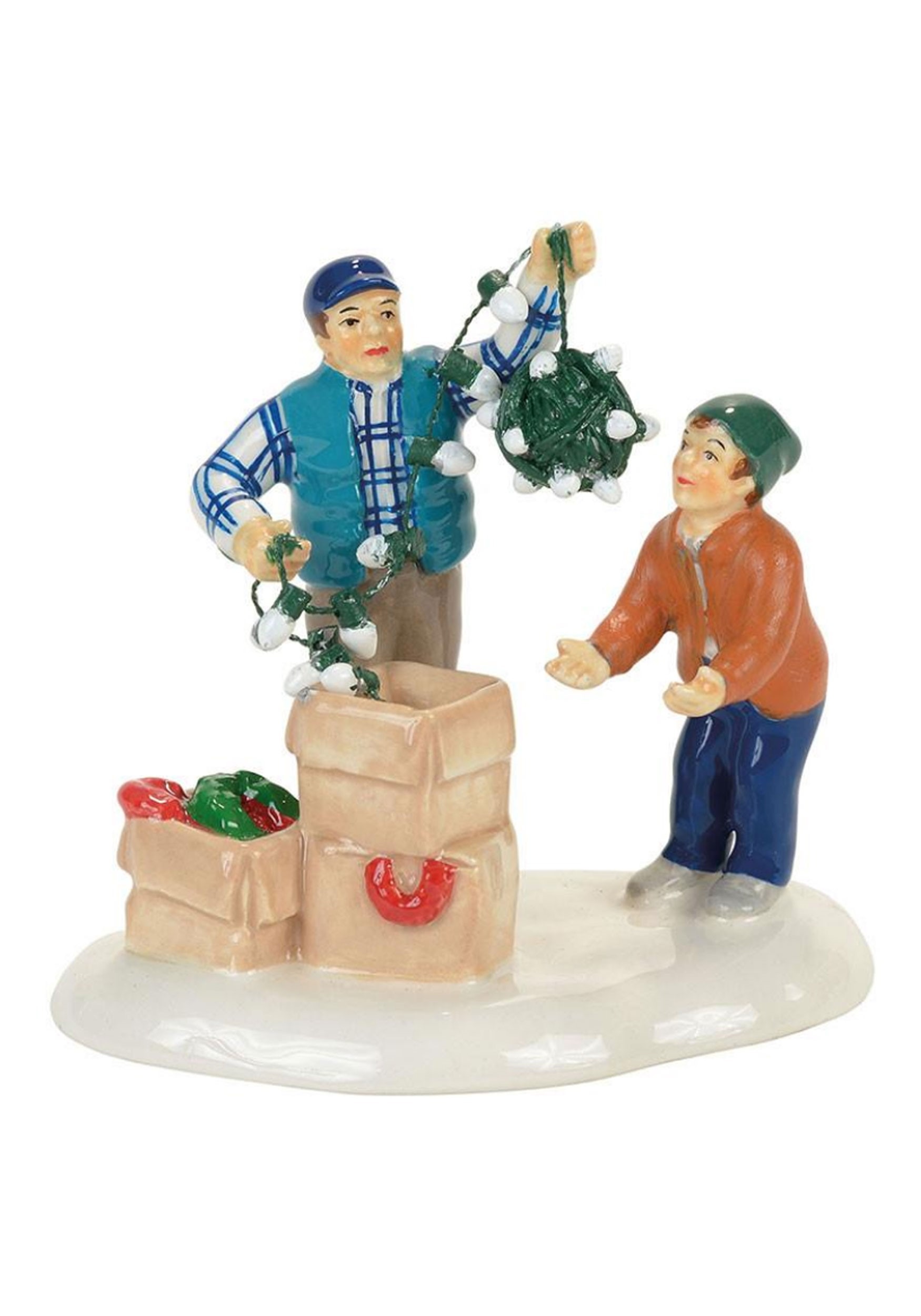 Department 56 Christmas Vacation Clark and Rusty Continue Tradition Figurine
