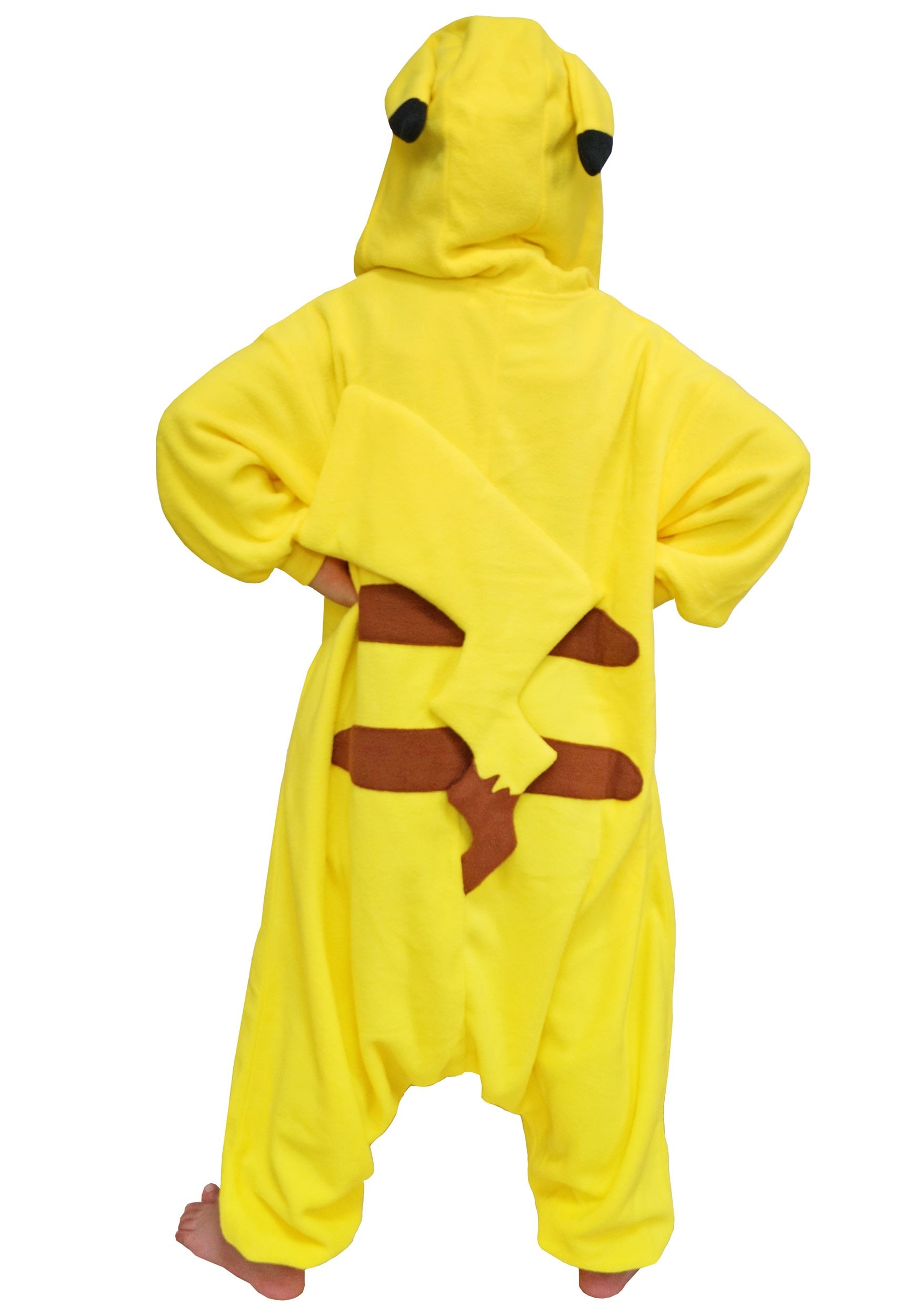 Boys Child POKEMON PIKACHU Hoodie with attached Tail