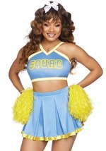 Cheerleading Squad Cutie Women's Costume Alt 1