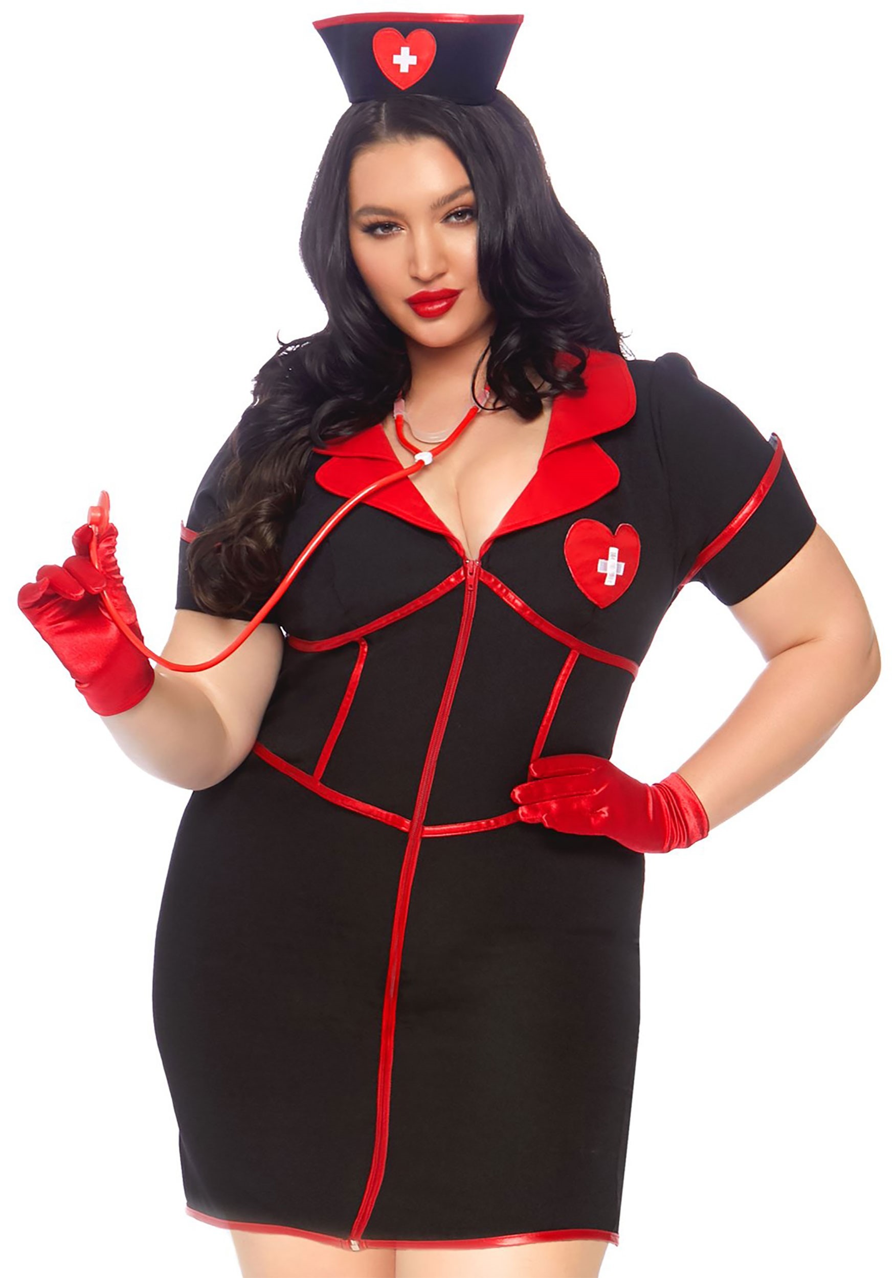 Bedside Babe Womens Plus Size Costume