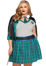 Womens Plus Size Sinister Spellcaster Costume Alt 1