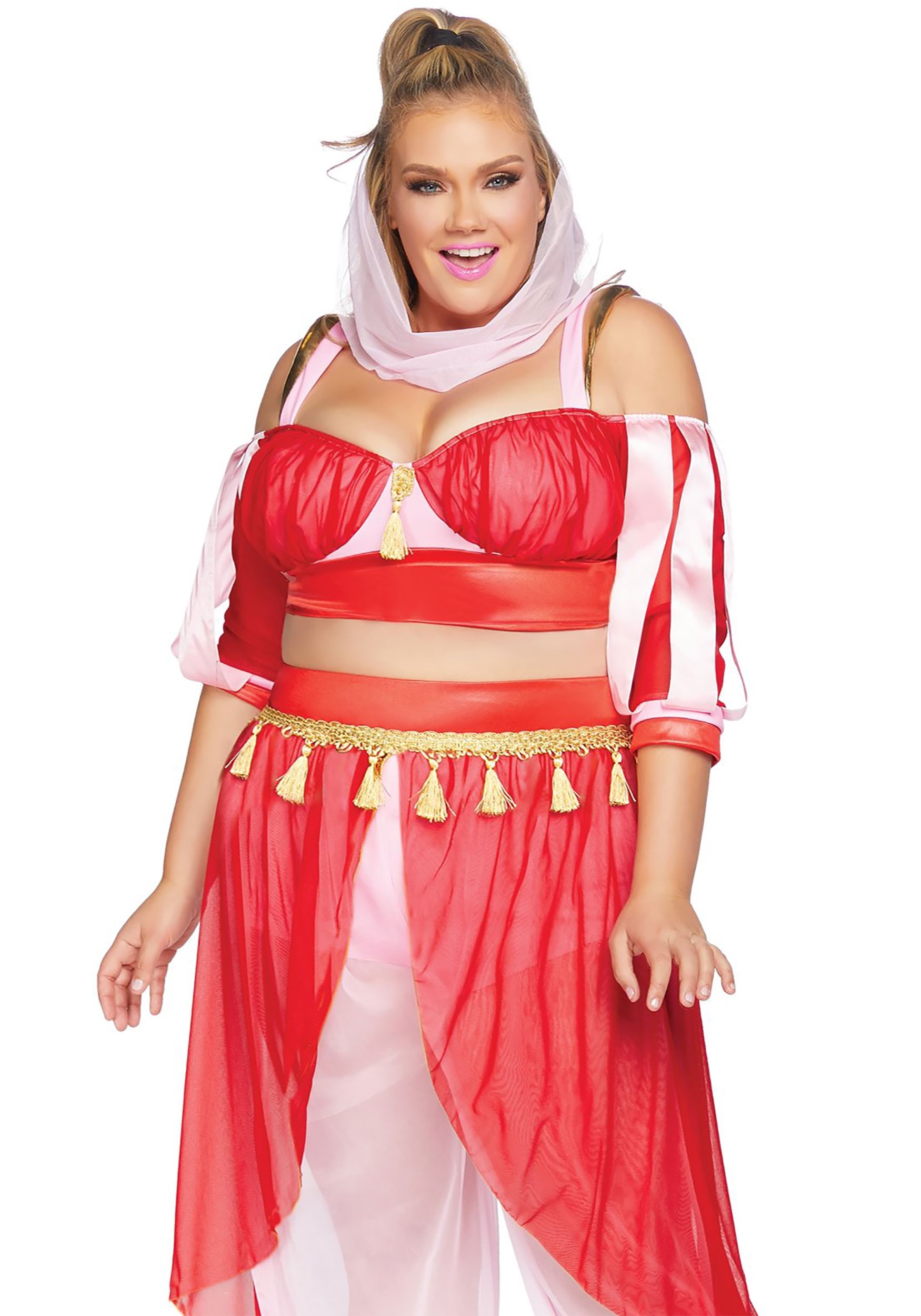 Plus Size Dreamy Genie Costume for Women