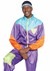 Men's Awesome 80s Track Suit Costume Alt 1