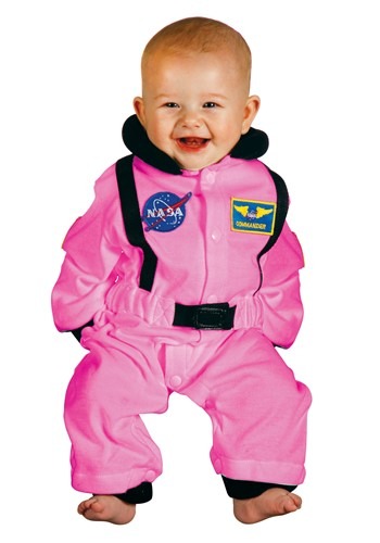 Pink Astronaut Baby Costume