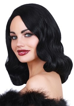 Hollywood: Black Glamour Wig 1