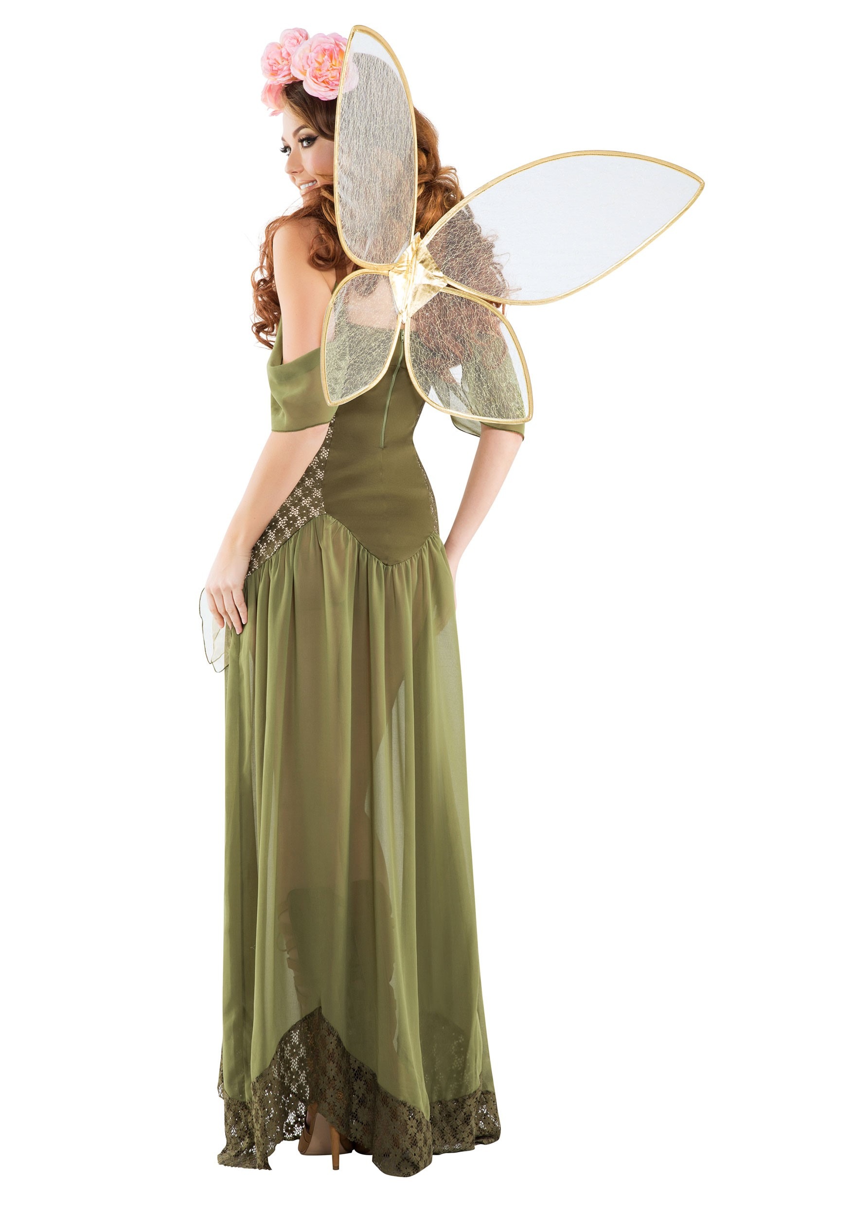 Rose Fairy Princess Women's Costume