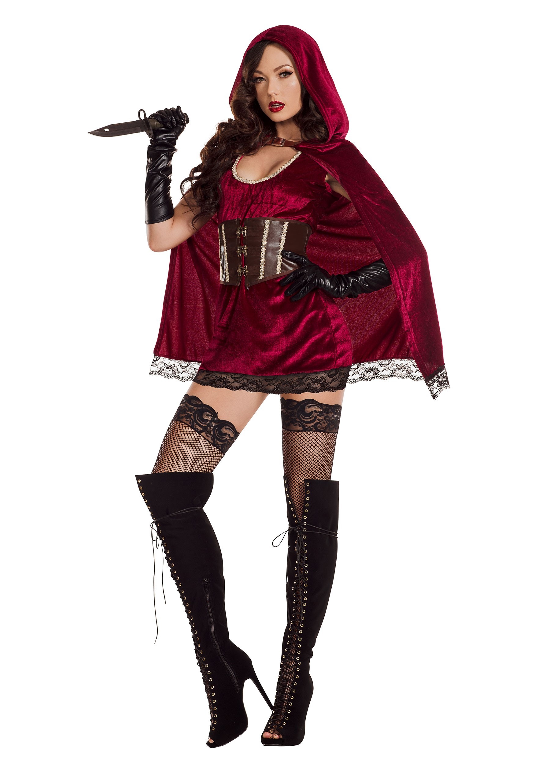 Sexy Red Riding Hood Womens Costume