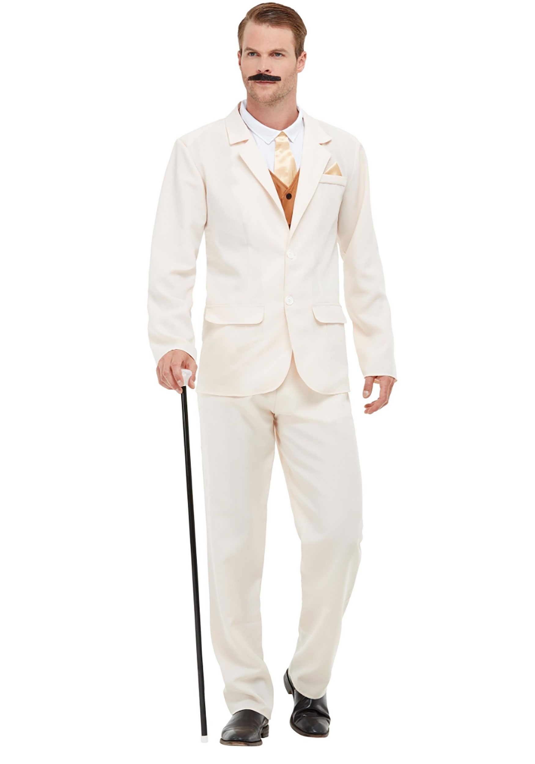 Roaring 20s White Costume for Adults