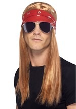 Mens 80s Jungle Rocker Wig