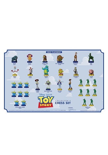 disney toy story collector's chess set